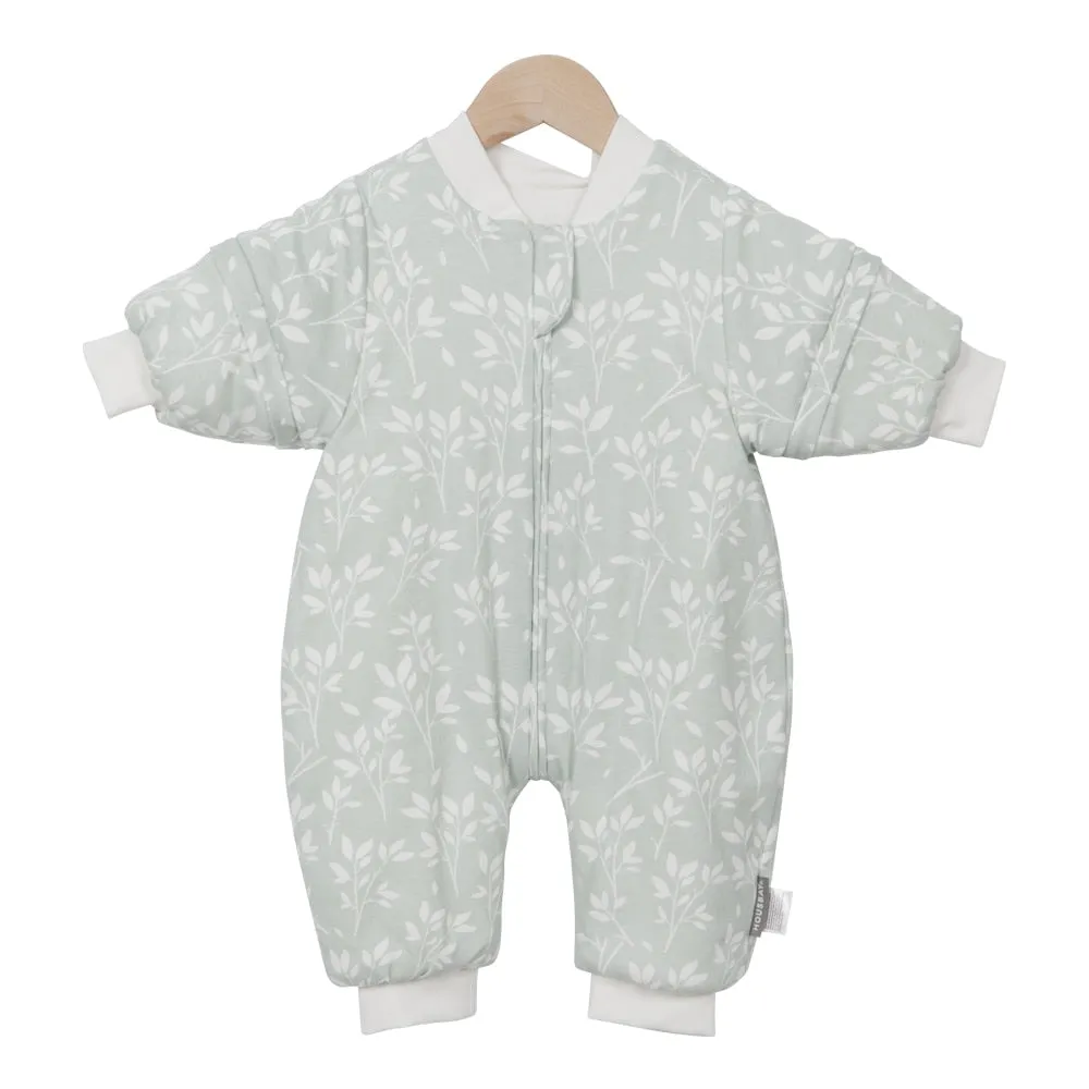 Baby Sleep suits 2.5Tog | 3 Zippers Design |Removable Sleeves