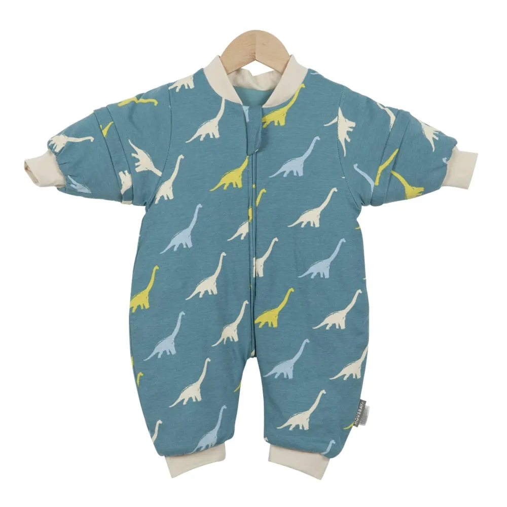Baby Sleep suits 2.5Tog | 3 Zippers Design |Removable Sleeves