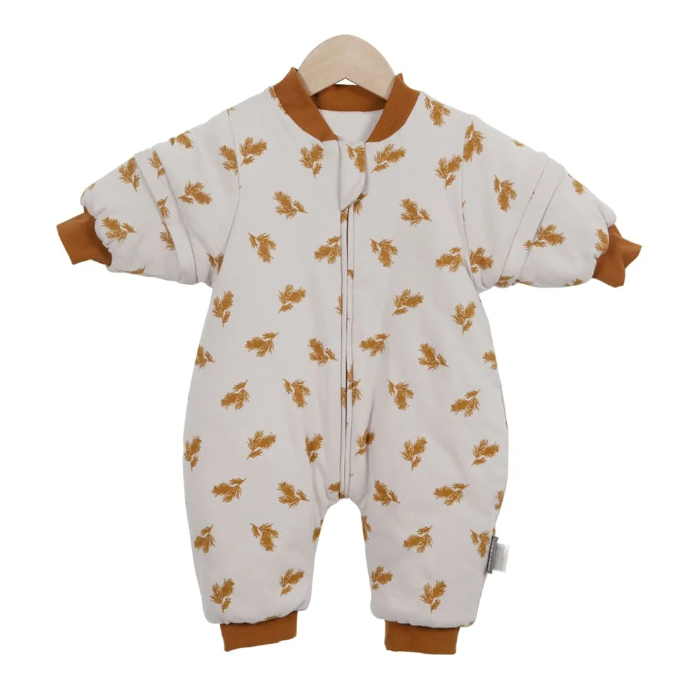 Baby Sleep suits 2.5Tog | 3 Zippers Design |Removable Sleeves
