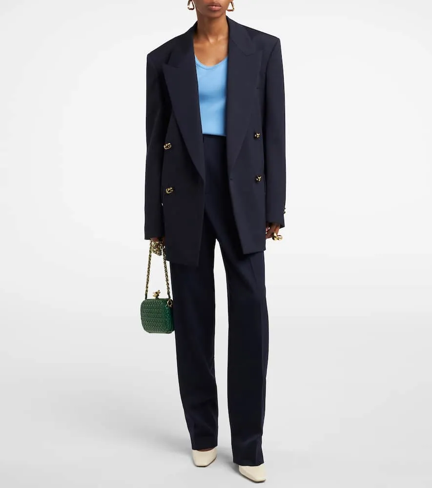 Bottega Veneta Knot Chain Intreccio leather shoulder bag