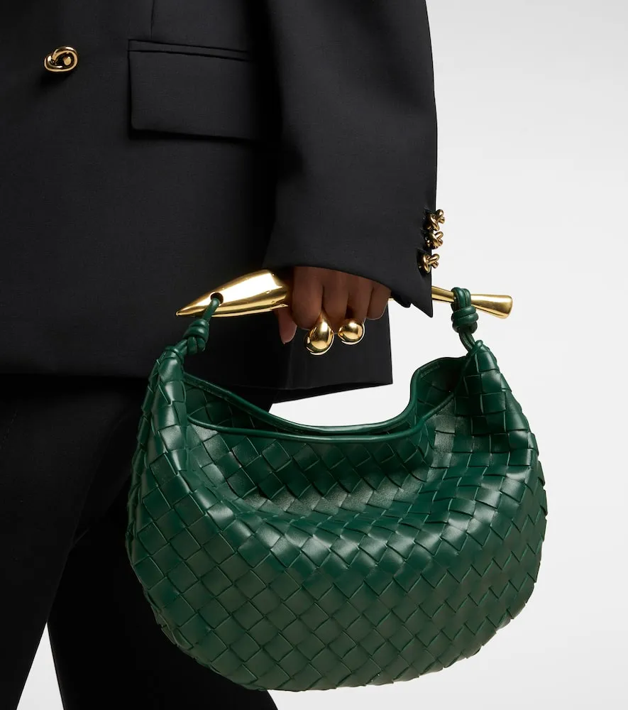 Bottega Veneta Sardine Intrecciato leather shoulder bag