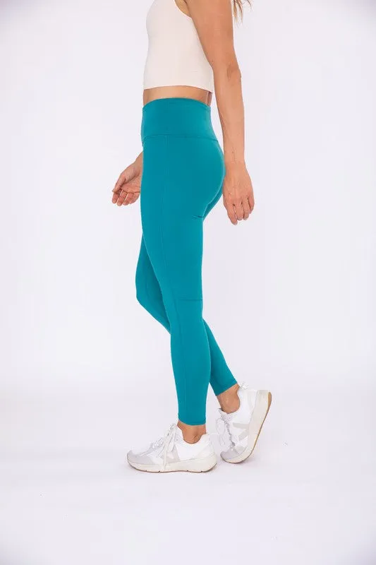 'Everyday Essential' Leggings - Teal