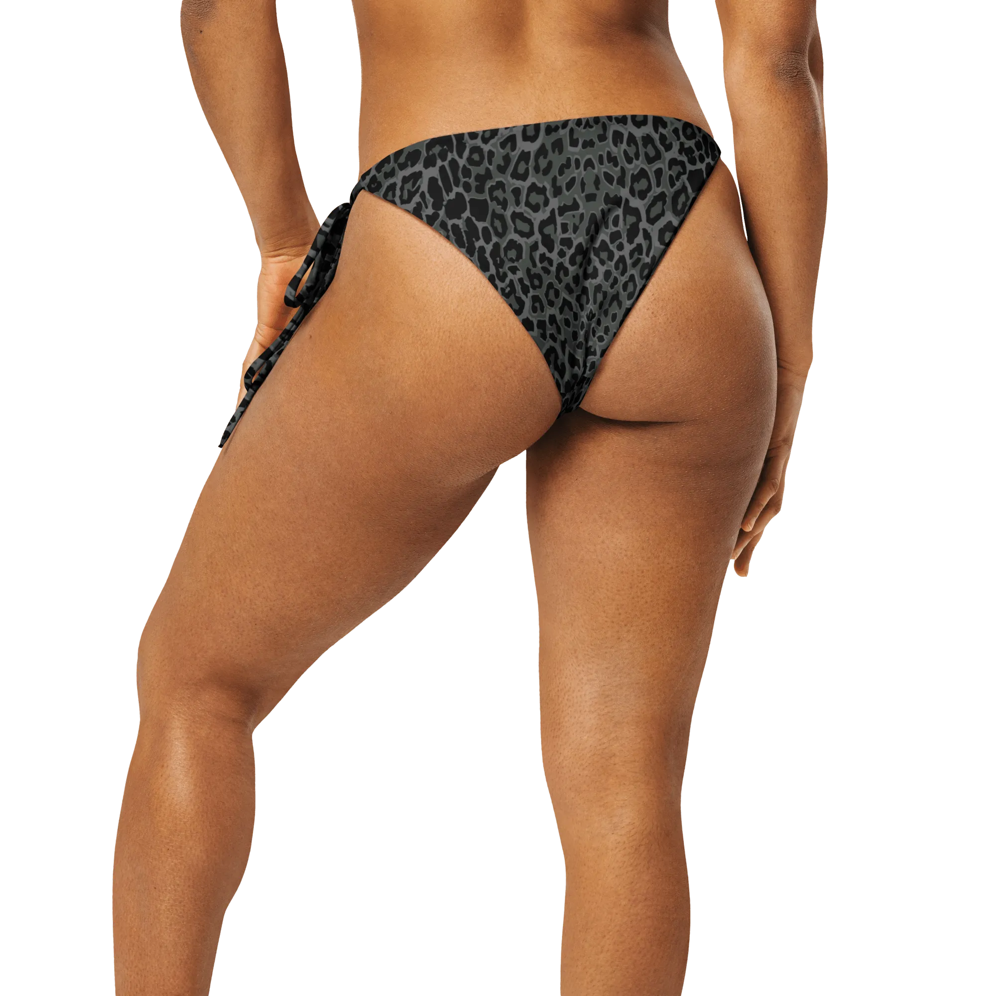 Goth Kitty String Bikini Bottoms
