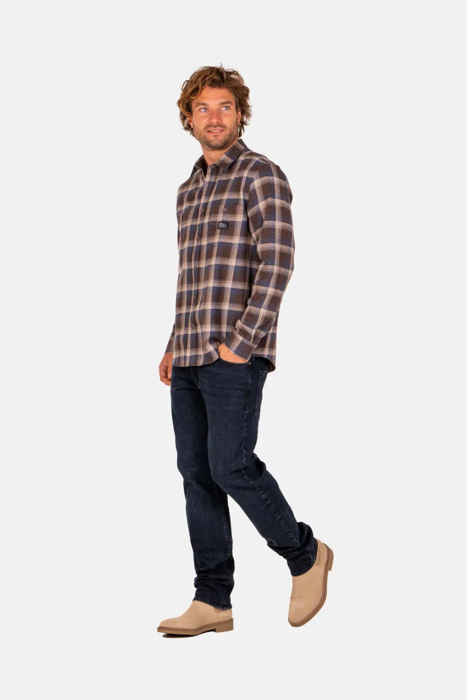 NOVA 2 Jeans Tapered Fit Verdi Blue Wash