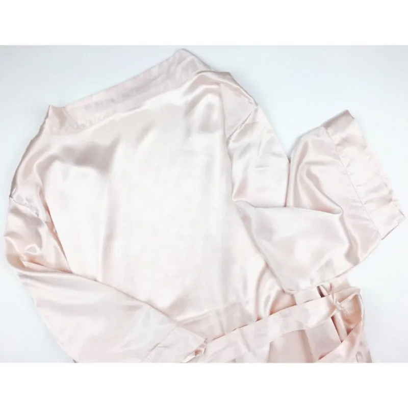 Personalized Feathered Bride Robes Dressing Gown