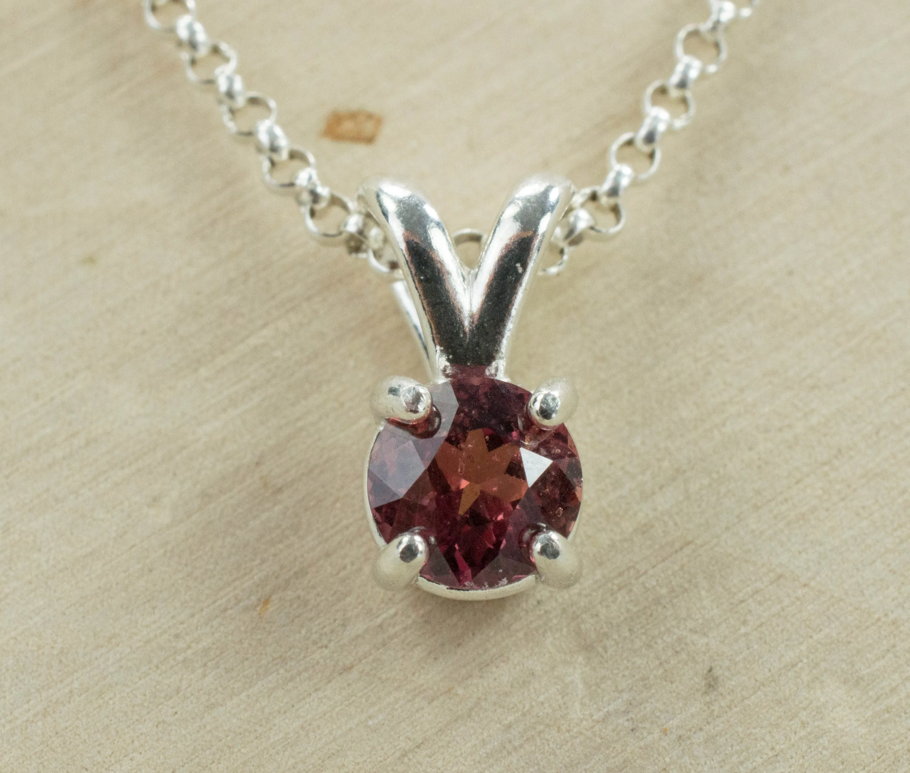 Sapphire Pendant; Genuine Untreated Mozambique Color Change Sapphire