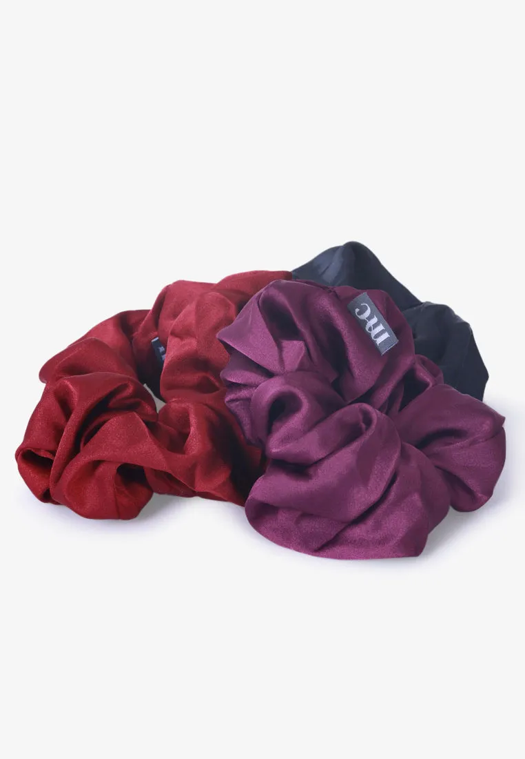 Scheri Satin Lux Sleepwear Big Satin Scrunchie